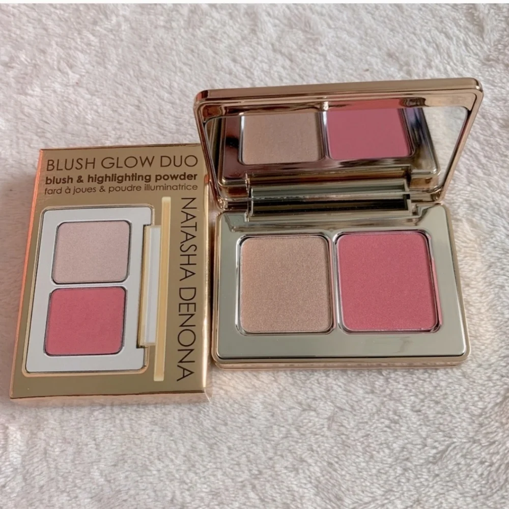 Natasha Denona Blush & Glow Duo Palette Highlighter & Blush BNIB